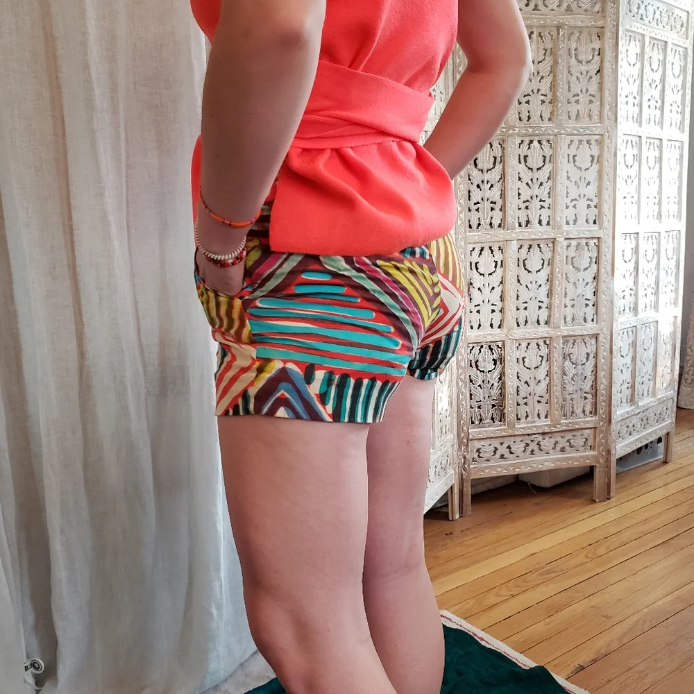 JCrew Brushstroke shorts {black label} - Picture 2 of 4